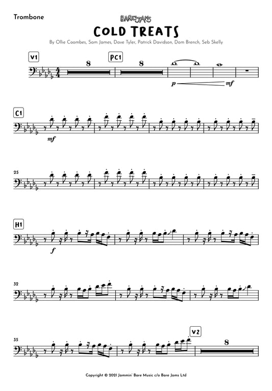 Cold Treats Trombone Sheet Music