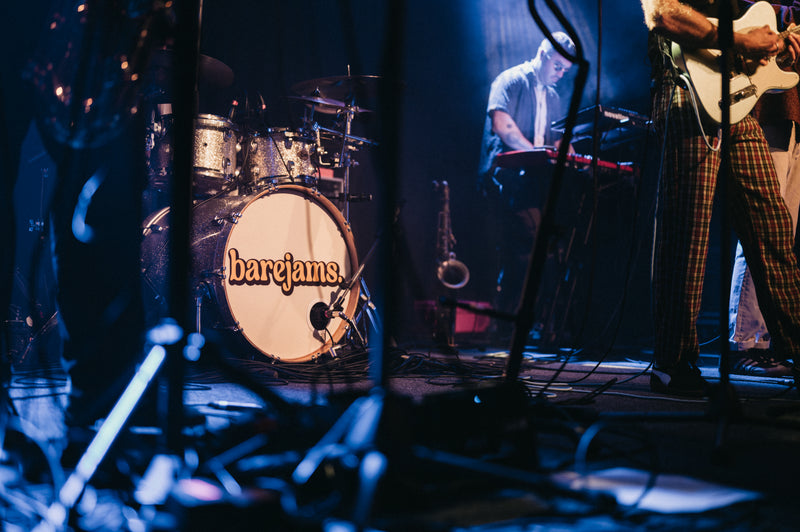 Photos of Bare Jams performing live. Bare Jams live show. Bare Jams gig.