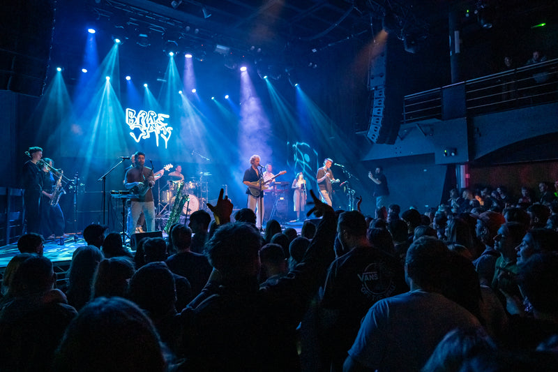 Photos of Bare Jams performing live. Bare Jams live show. Bare Jams gig.